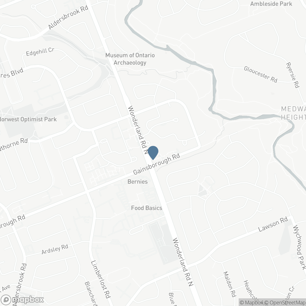 327 - 511 GAINSBOROUGH ROAD, London, Ontario N6G 4Z5